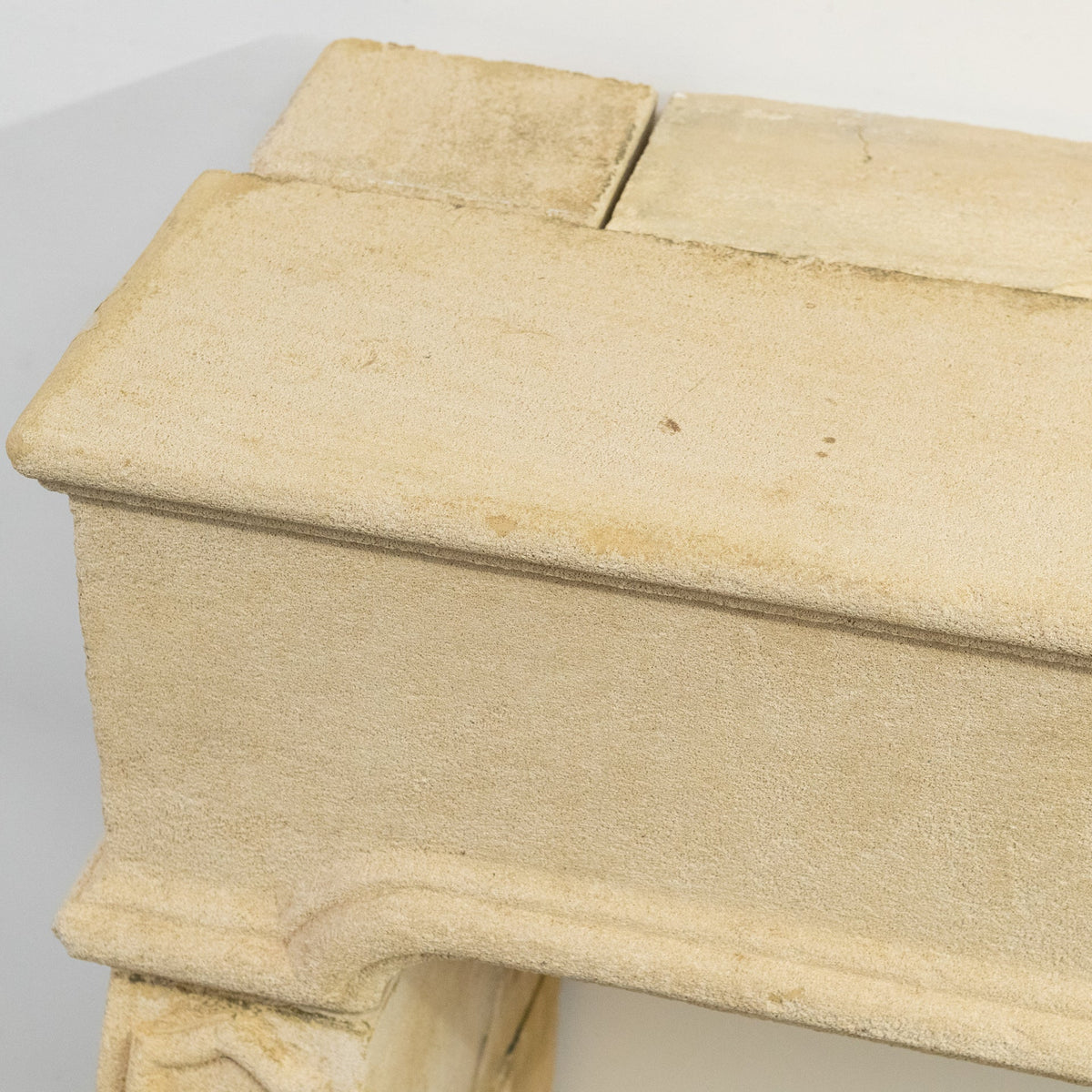 Reclaimed French Provincial Architectural Stone Surround &amp; Hearth | The Architectural Forum