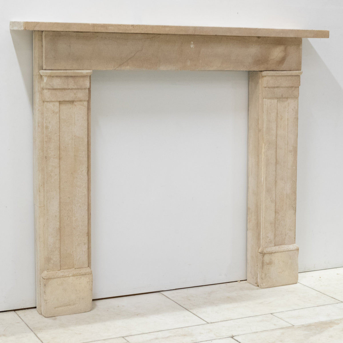 Antique Late Georgian Sandstone Fireplace Surround