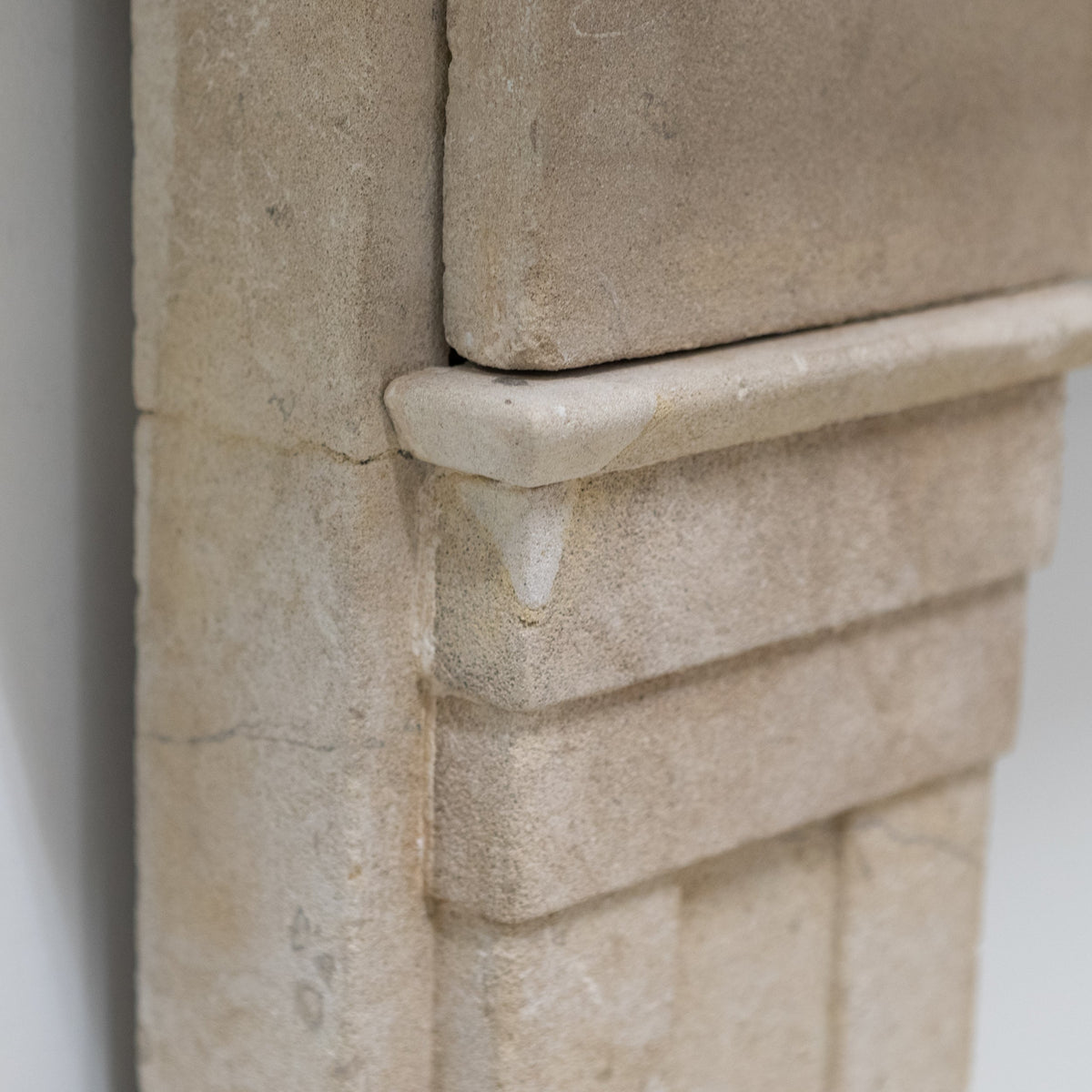 Antique Late Georgian Sandstone Fireplace Surround