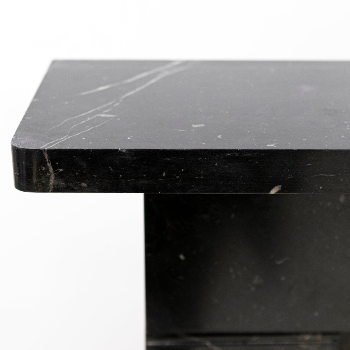 Antique Georgian Belgian Black Marble Fire Surround &amp; Insert