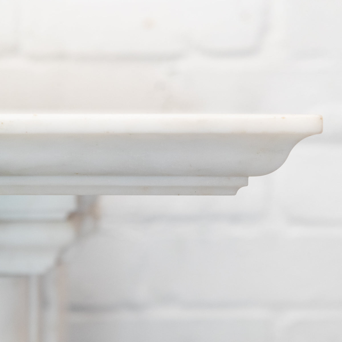 Monumental Antique Statuary Marble Carved Chimneypiece | The Architectural Forum