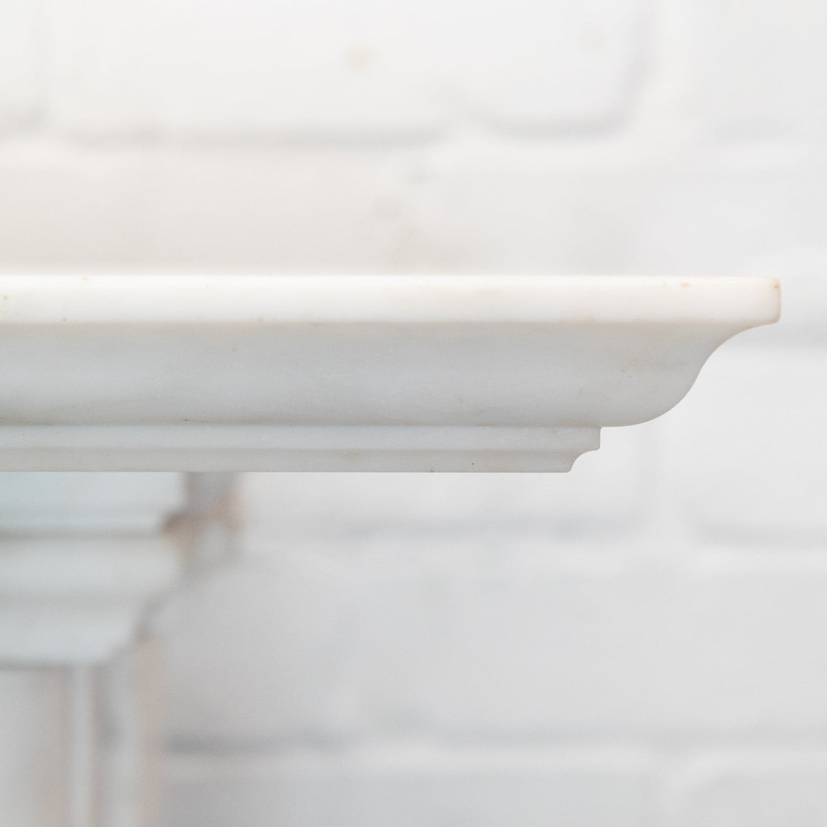 Monumental Antique Statuary Marble Carved Chimneypiece | The Architectural Forum