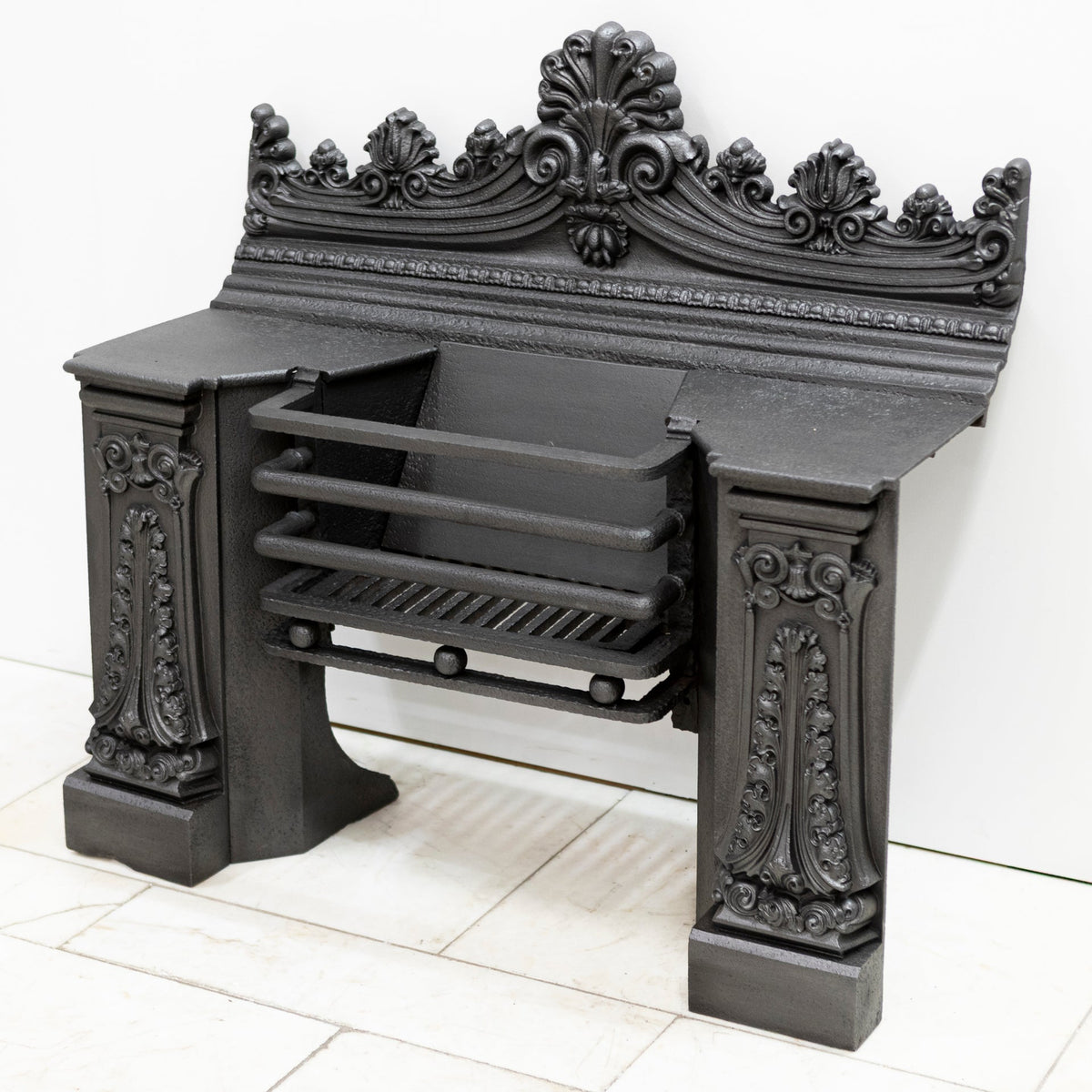 Antique Georgian Cast Iron Hob Grate | The Architectural Forum