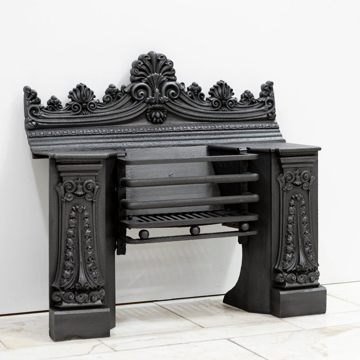 Antique Georgian Cast Iron Hob Grate | The Architectural Forum