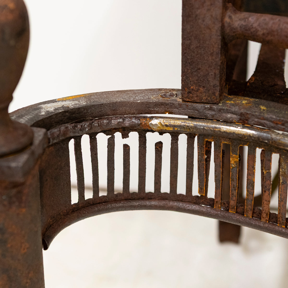 Antique Georgian Fire Basket | 18th Century Adam's Style Fire Grate | The Architectural Forum