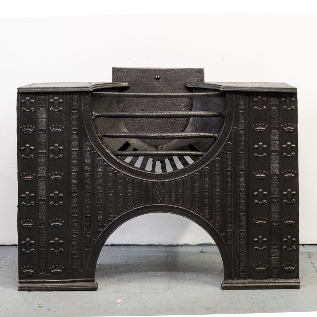 Antique Georgian Cast Iron Hob Grate