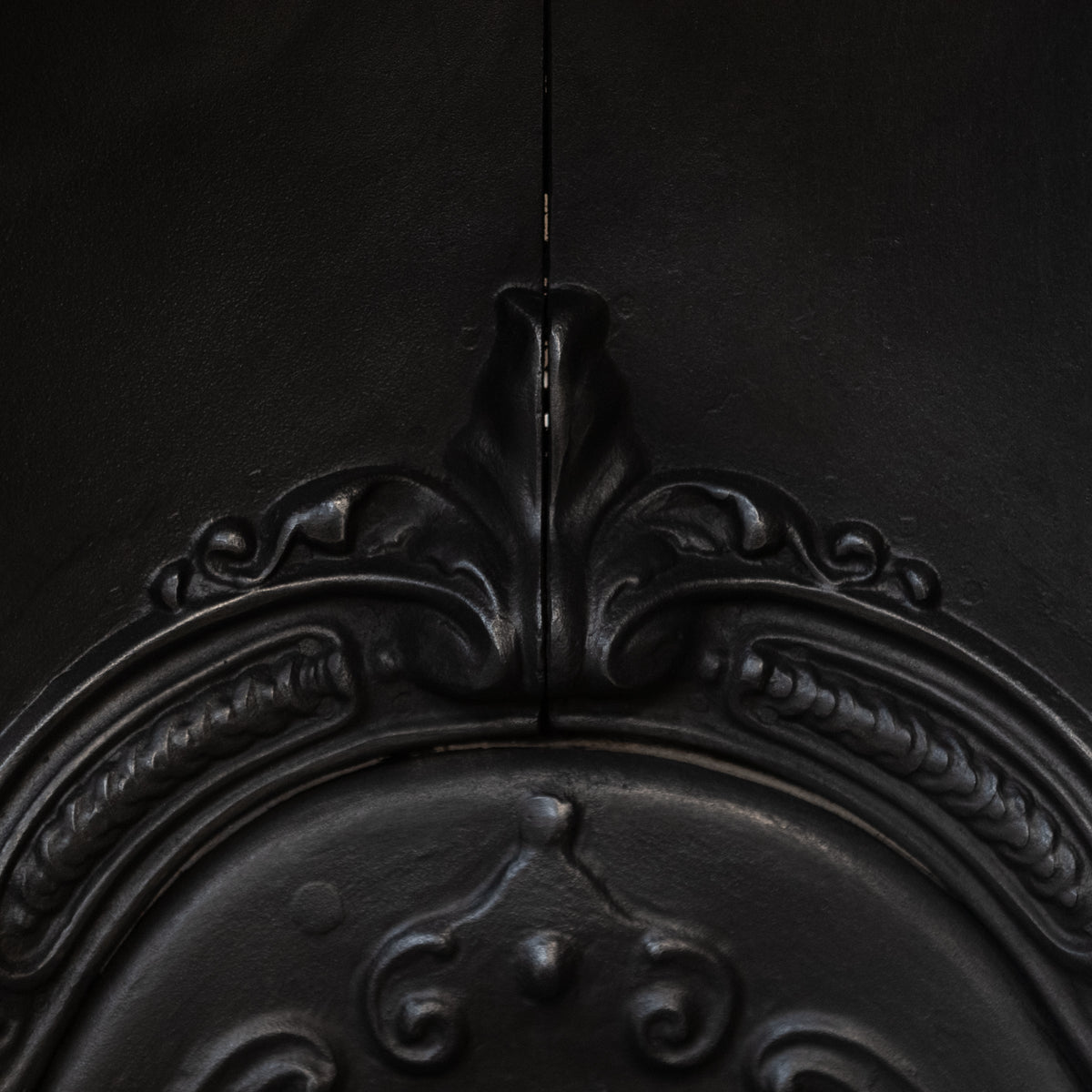 Ornate reclaimed Victorian Style Cast Iron Insert | Pair Available | The Architectural Forum