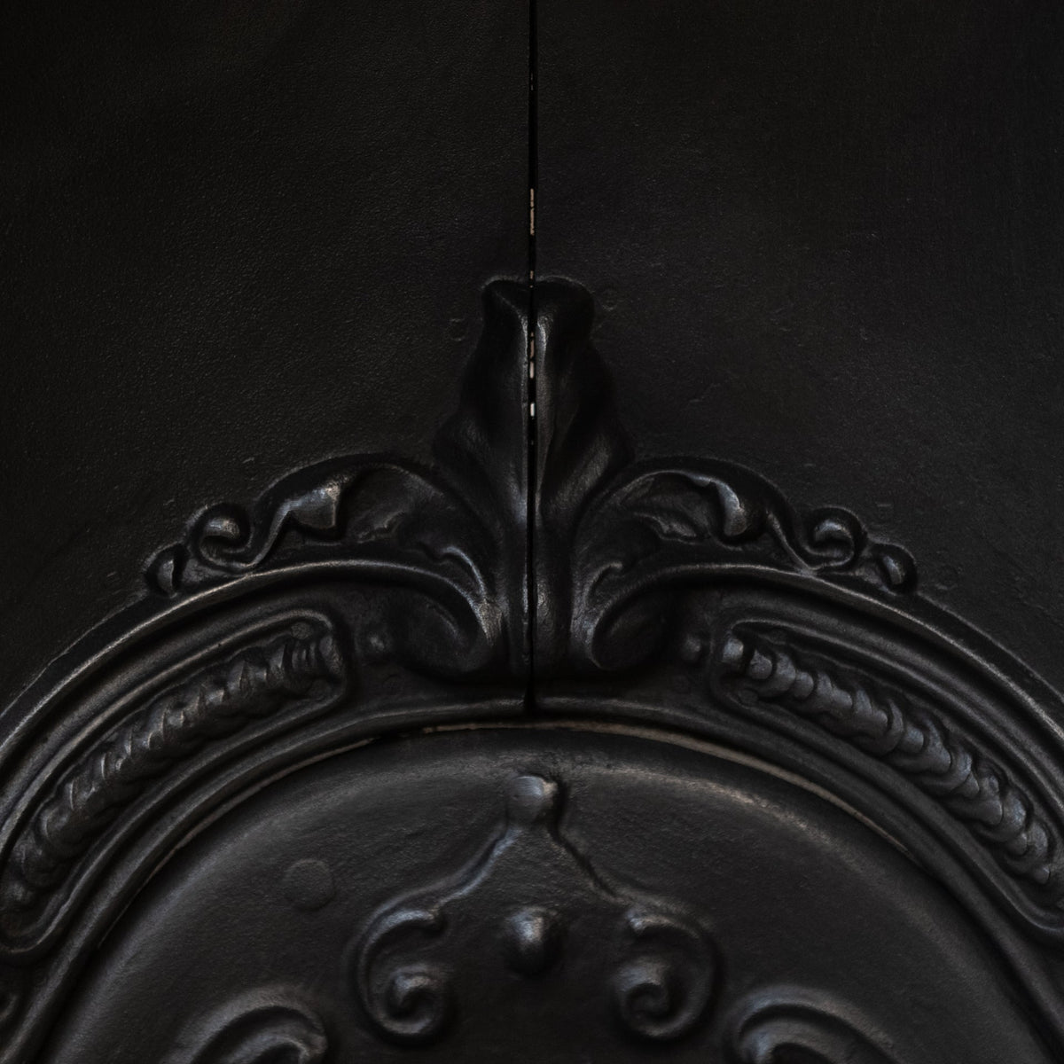 Ornate reclaimed Victorian Style Cast Iron Insert | Pair Available | The Architectural Forum