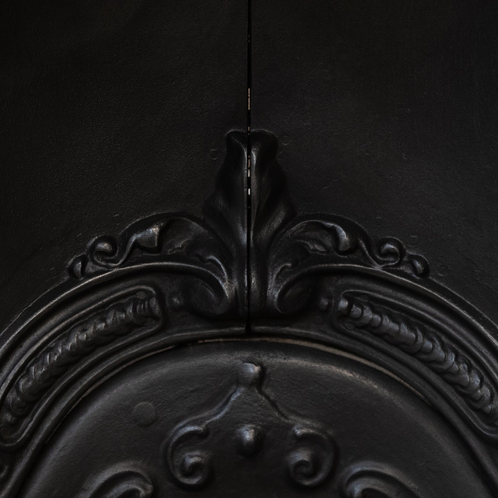Ornate reclaimed Victorian Style Cast Iron Insert | Pair Available | The Architectural Forum