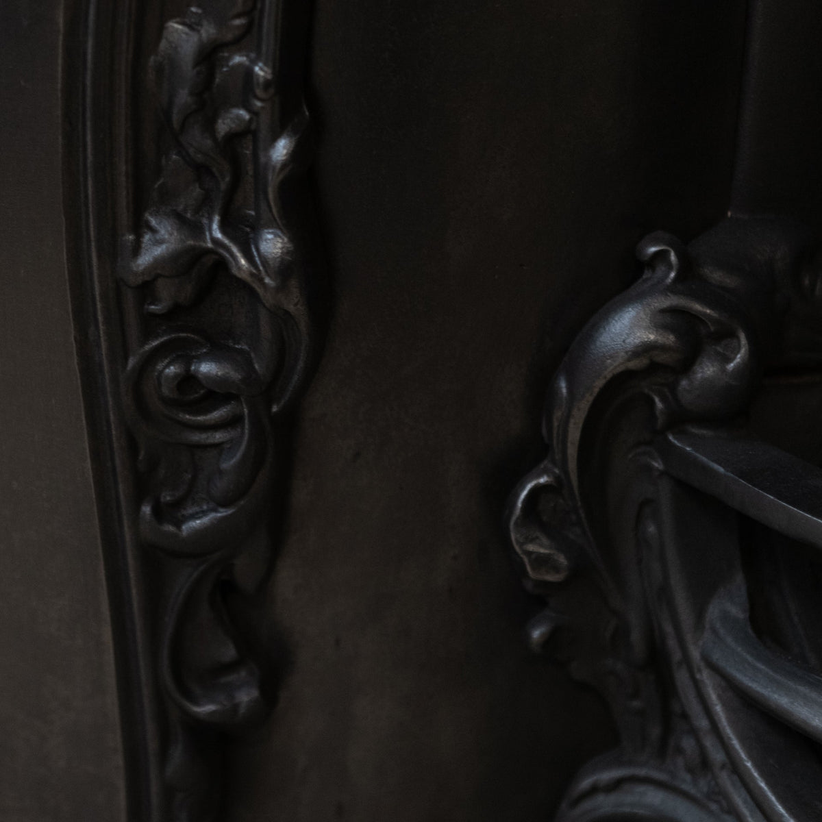 Ornate reclaimed Victorian Style Cast Iron Insert | Pair Available | The Architectural Forum