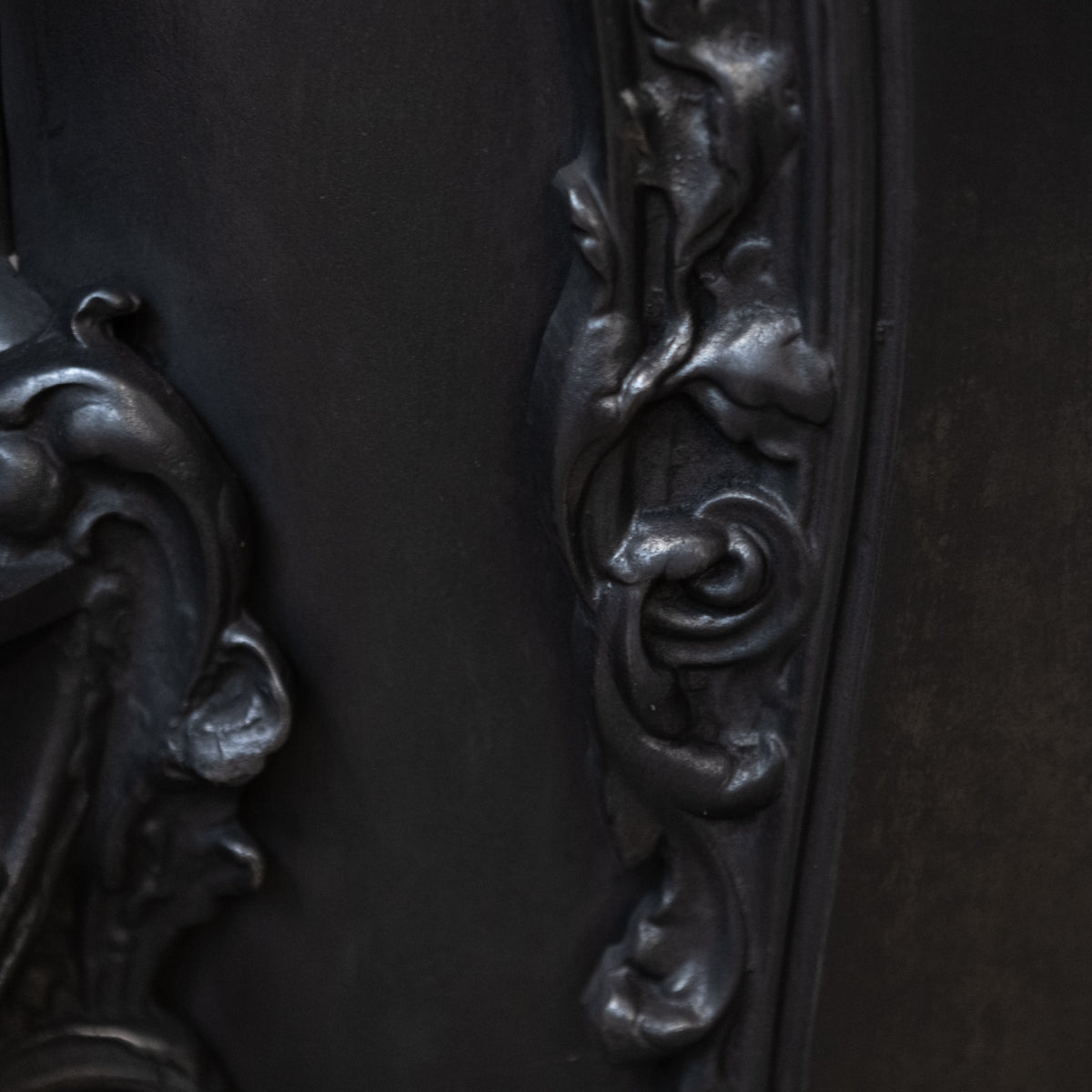 Ornate reclaimed Victorian Style Cast Iron Insert | Pair Available | The Architectural Forum