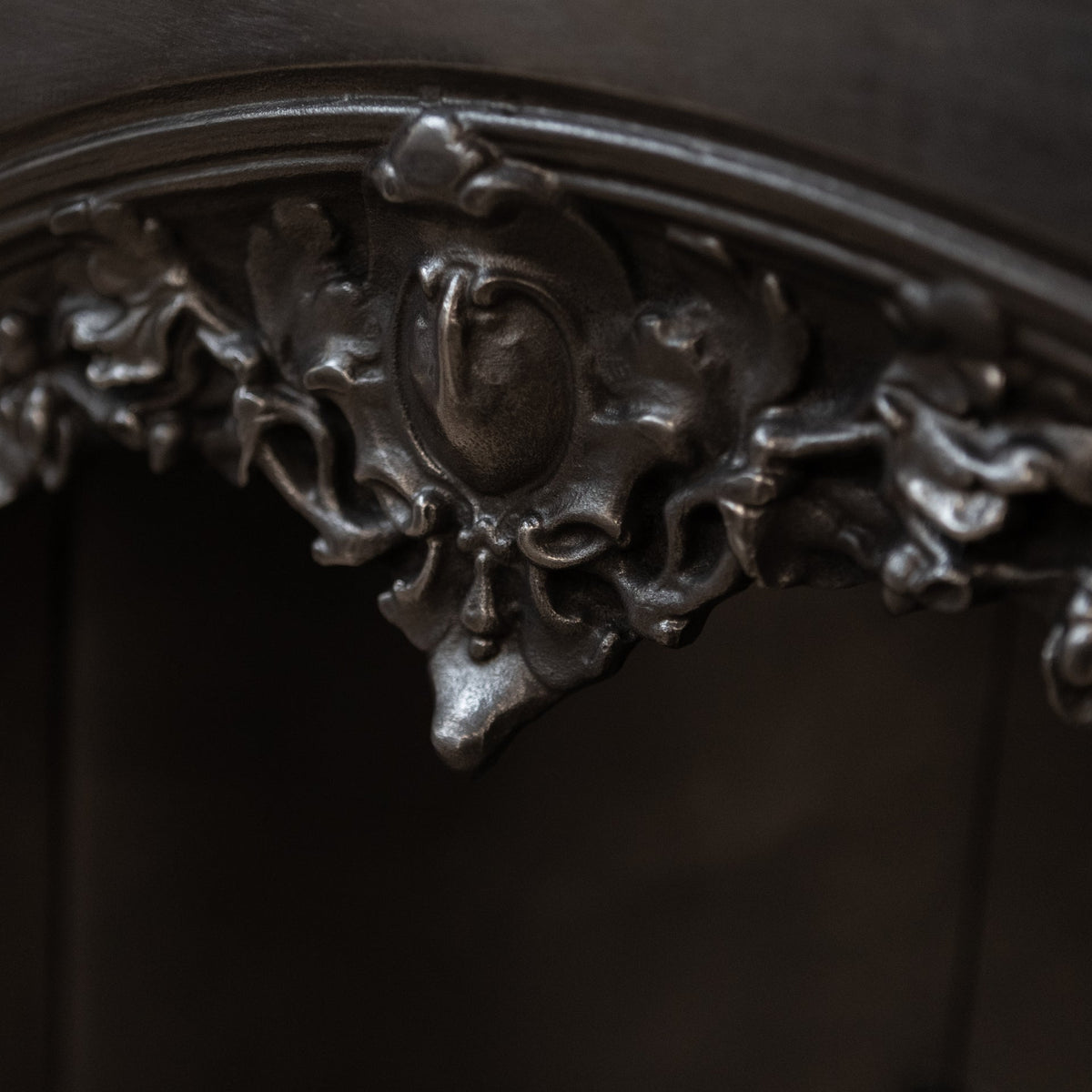 Ornate reclaimed Victorian Style Cast Iron Insert | Pair Available | The Architectural Forum