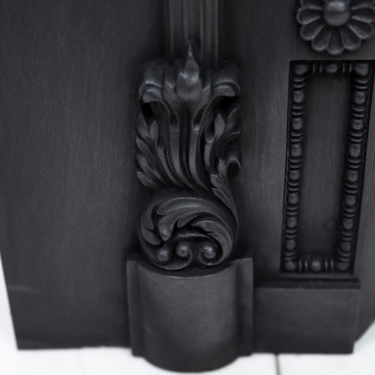 Antique Ornate Georgian Cast Iron Fireplace Insert | Register Grate | The Architectural Forum