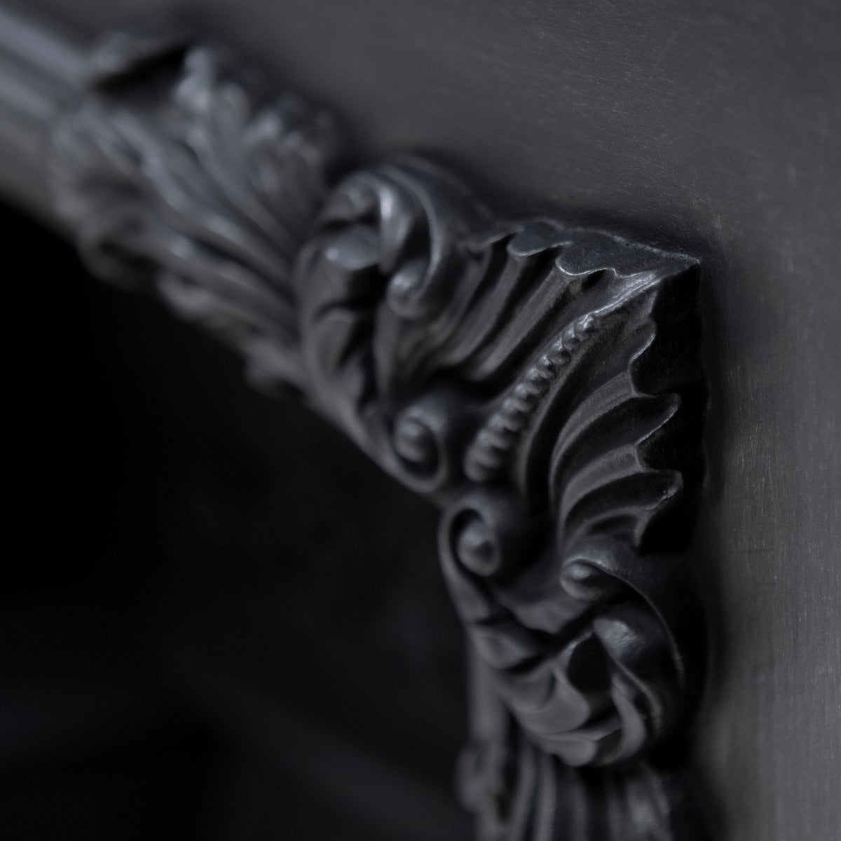 Antique Ornate Georgian Cast Iron Fireplace Insert | Register Grate | The Architectural Forum
