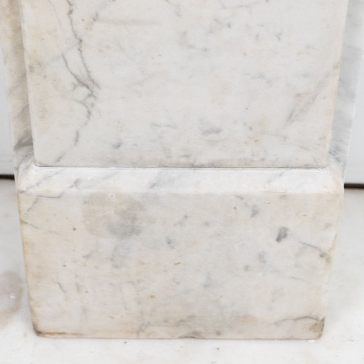Antique Late Georgian Carrara Marble Fireplace Surround | The Architectural Forum