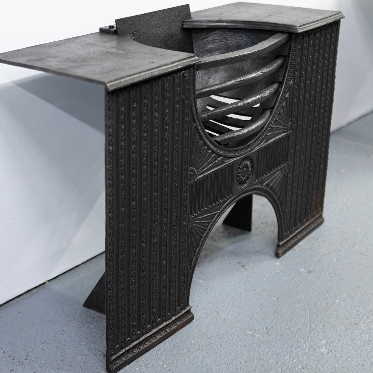 Antique Regency Cast Iron Hourglass Hob Grate | The Architectural Forum