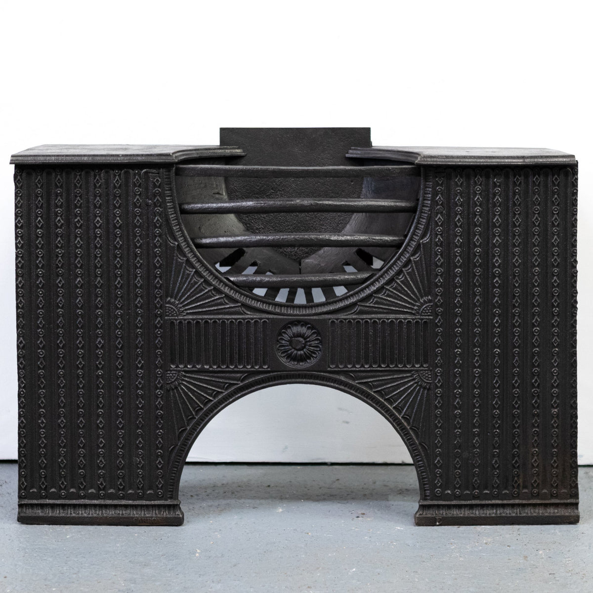 Antique Regency Cast Iron Hourglass Hob Grate | The Architectural Forum