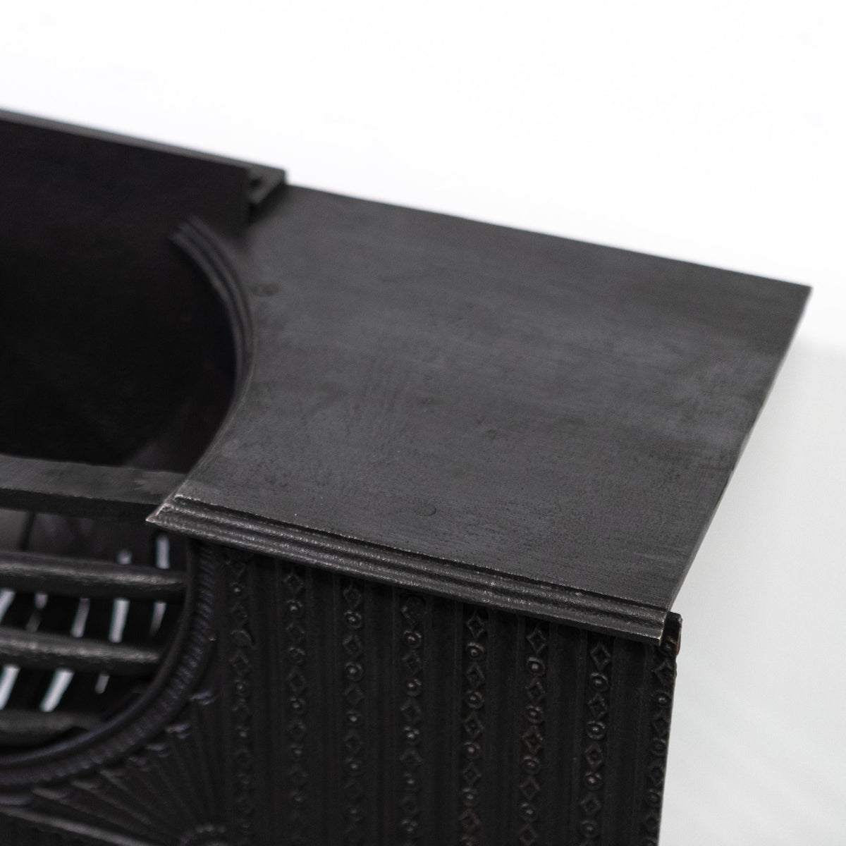Antique Regency Cast Iron Hourglass Hob Grate | The Architectural Forum