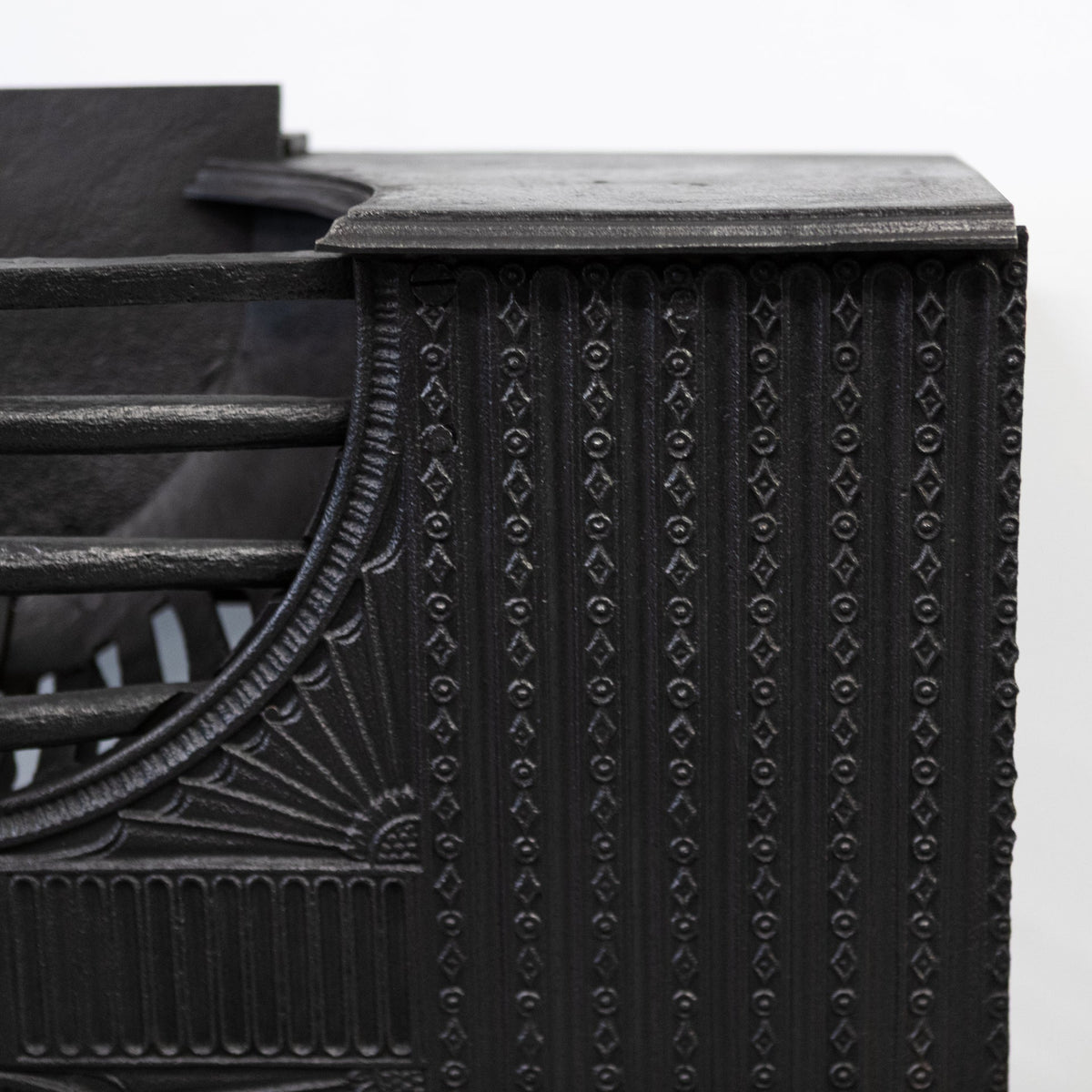 Antique Regency Cast Iron Hourglass Hob Grate | The Architectural Forum