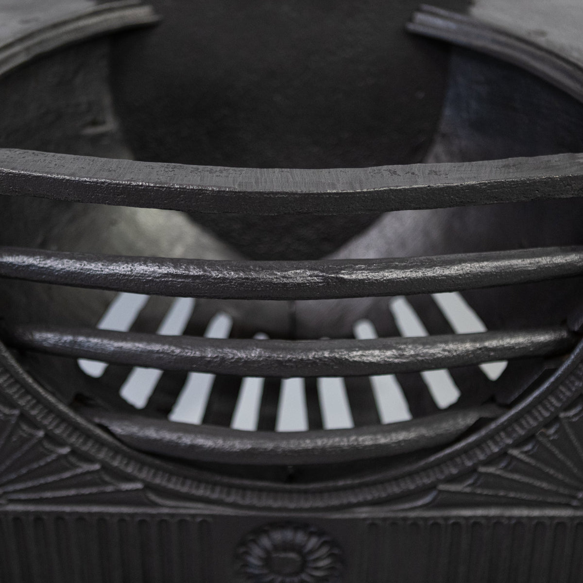 Antique Regency Cast Iron Hourglass Hob Grate | The Architectural Forum