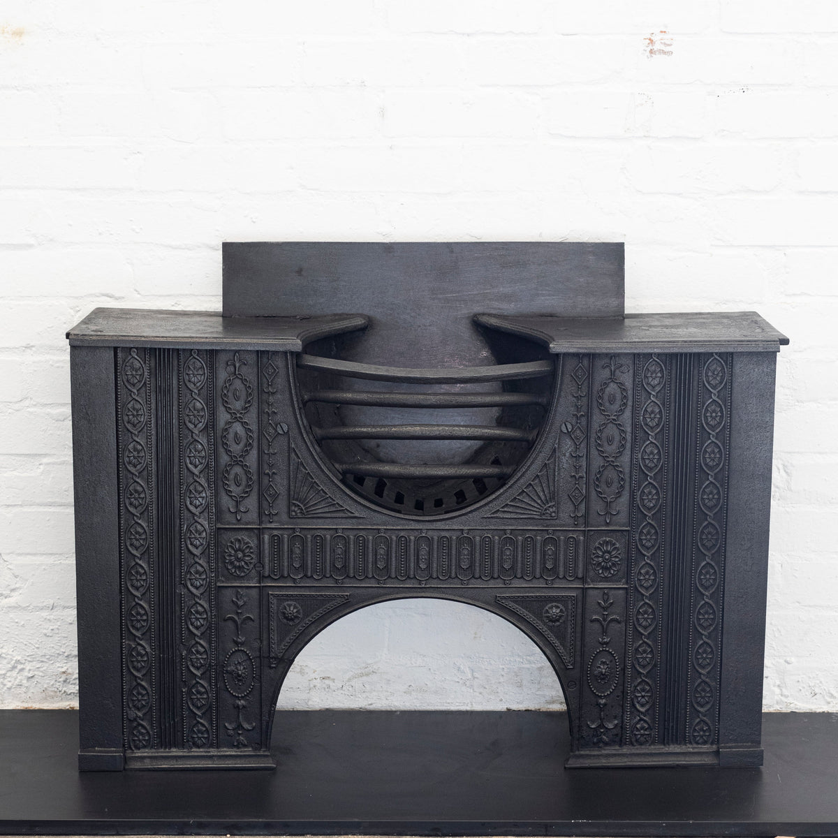 Antique Large Georgian Cast Iron Hob Grate | The Architectural Forum