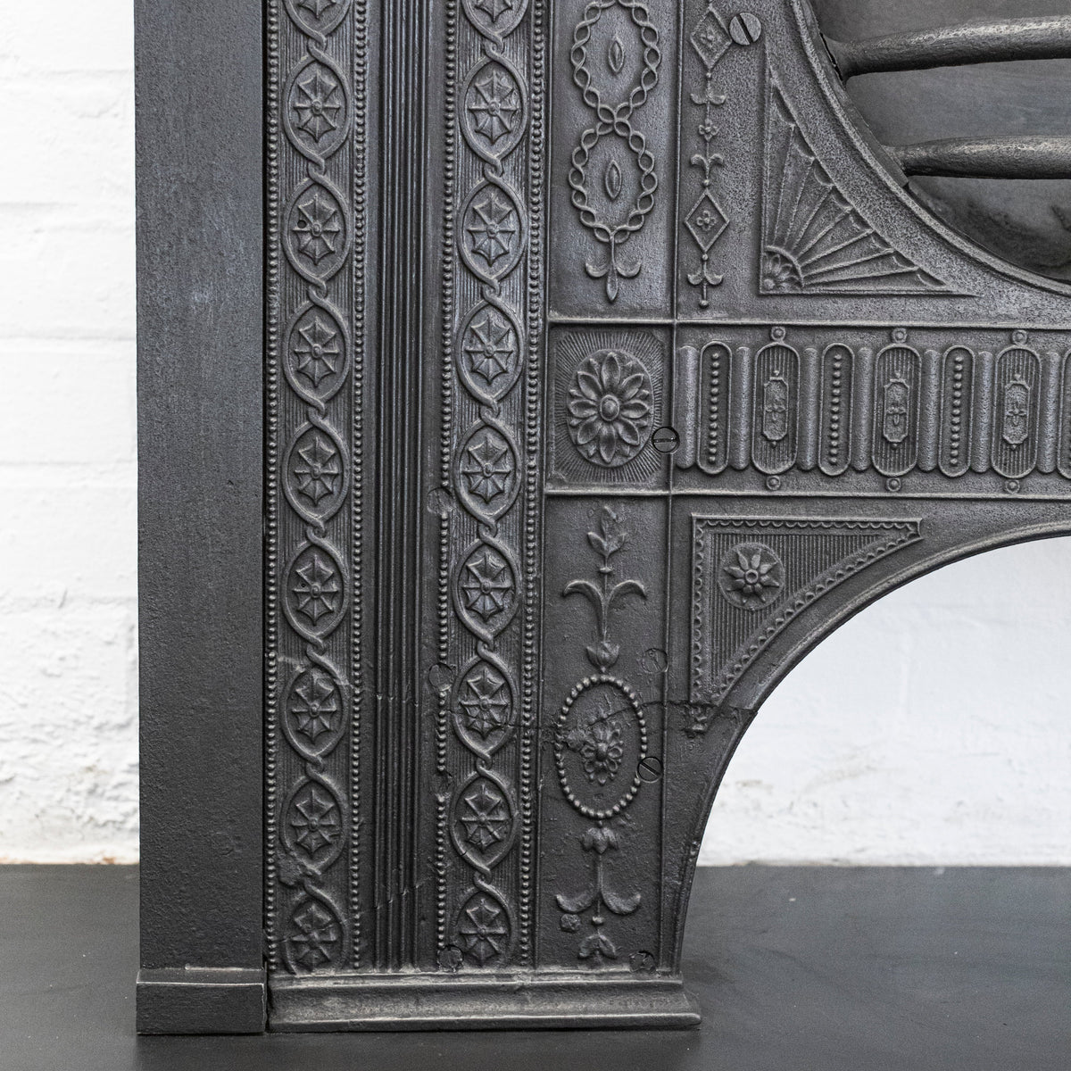 Antique Large Georgian Cast Iron Hob Grate | The Architectural Forum