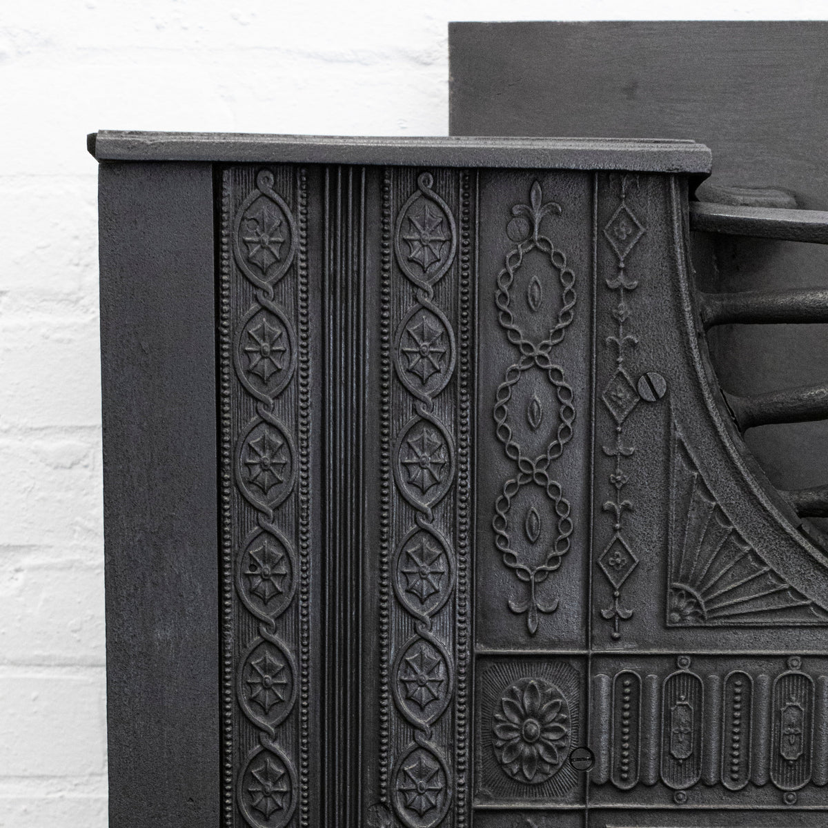Antique Large Georgian Cast Iron Hob Grate | The Architectural Forum