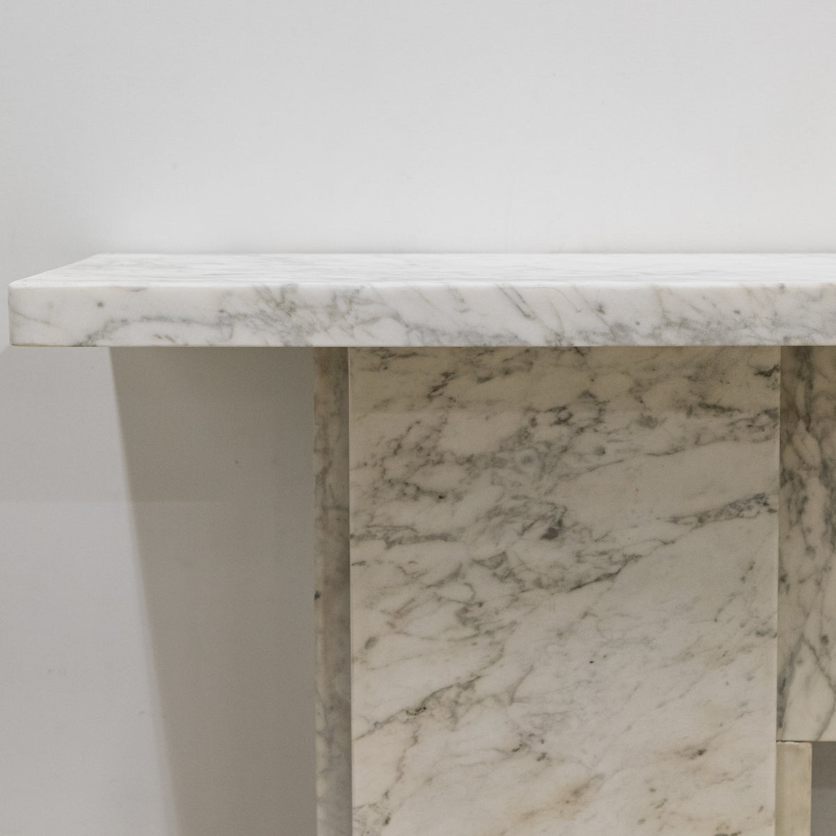 Antique Carrara Marble Late Georgian Fireplace Surround | The Architectural Forum