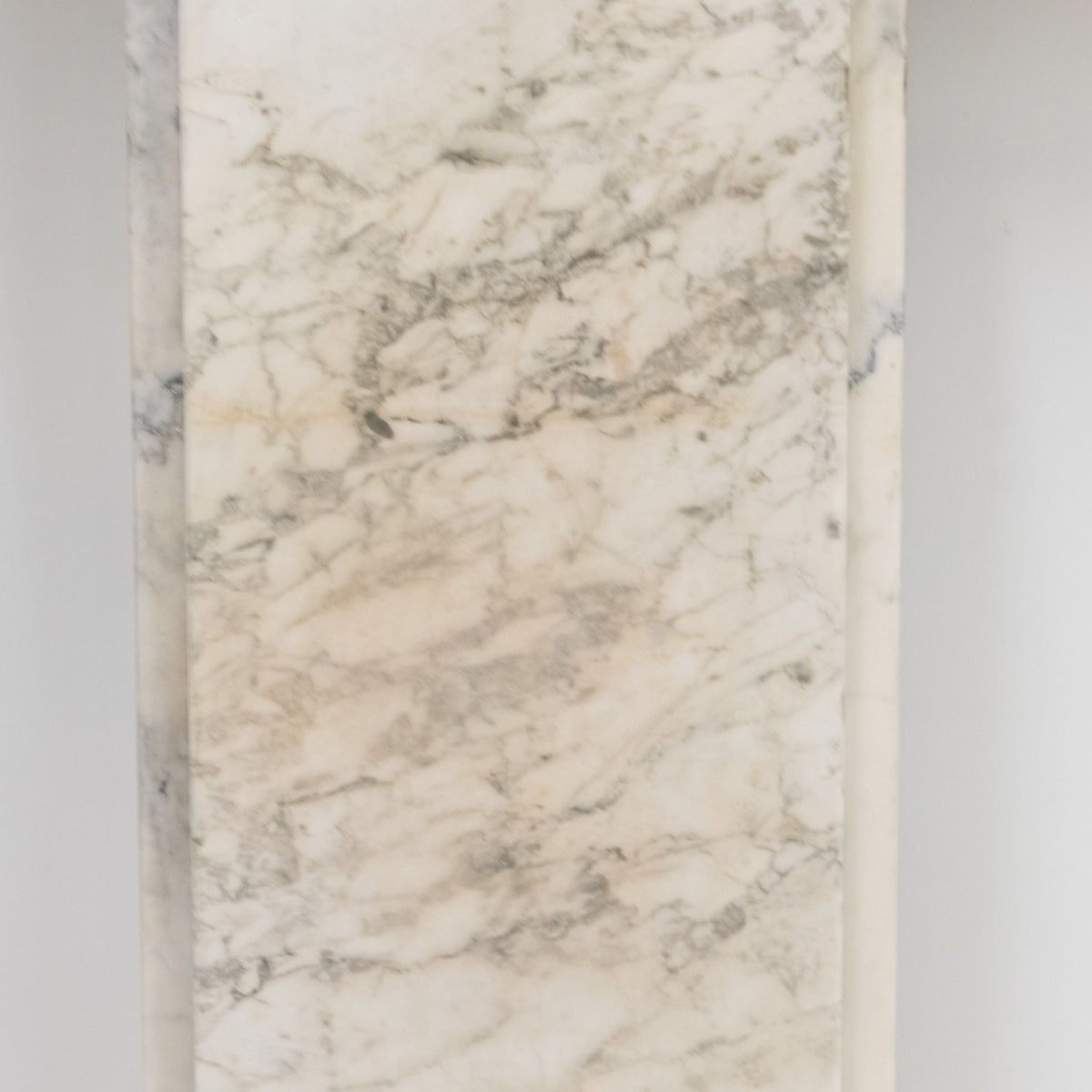 Antique Carrara Marble Late Georgian Fireplace Surround | The Architectural Forum