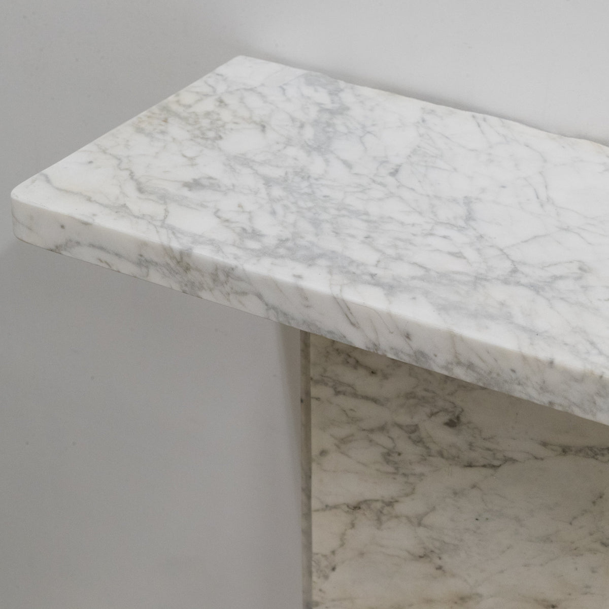 Antique Carrara Marble Late Georgian Fireplace Surround | The Architectural Forum