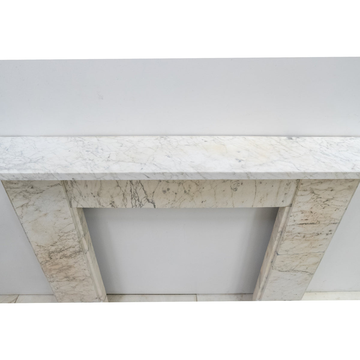 Antique Carrara Marble Late Georgian Fireplace Surround | The Architectural Forum