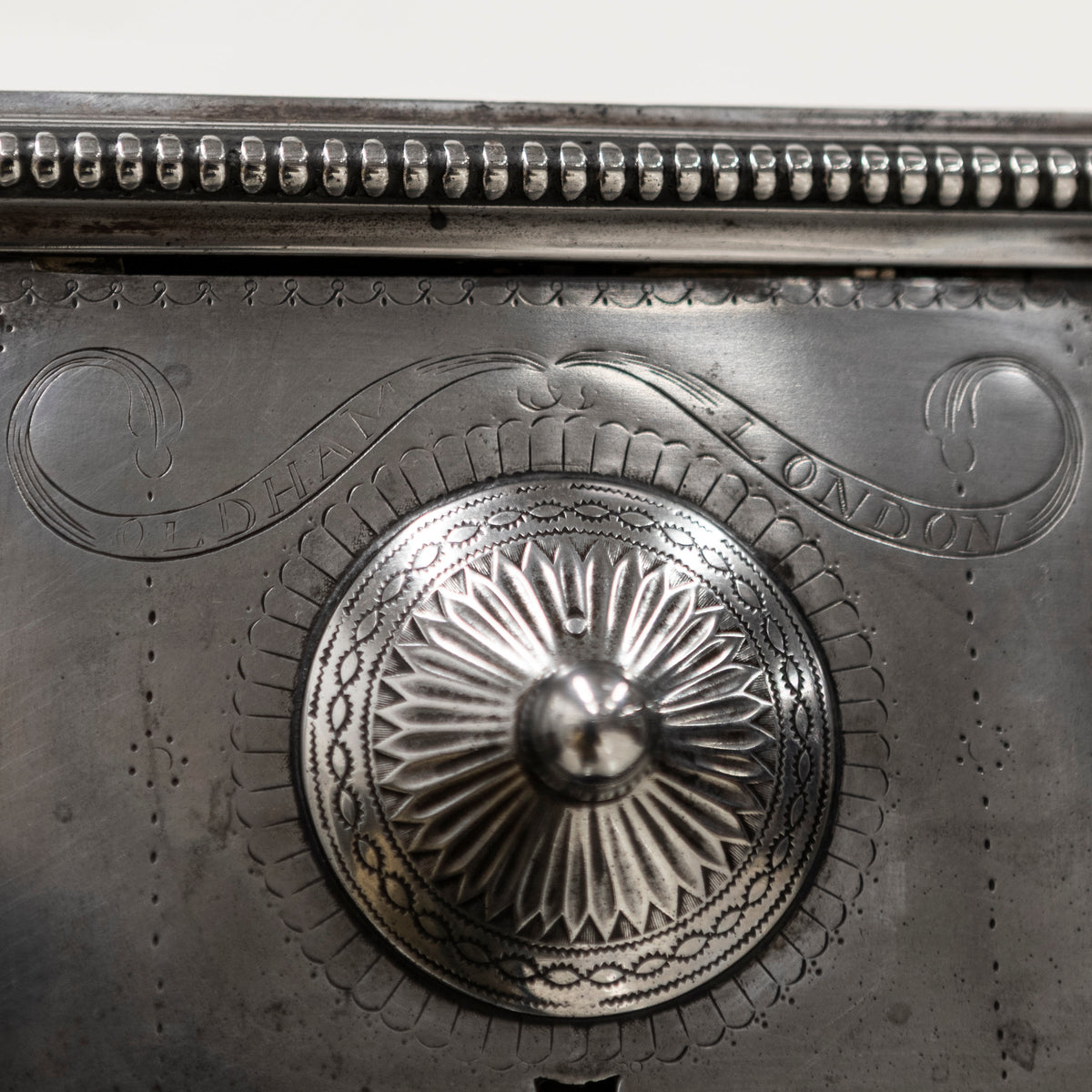 Antique Georgian Polished Steel Register Grate | Robert Adam | The Architectural Forum