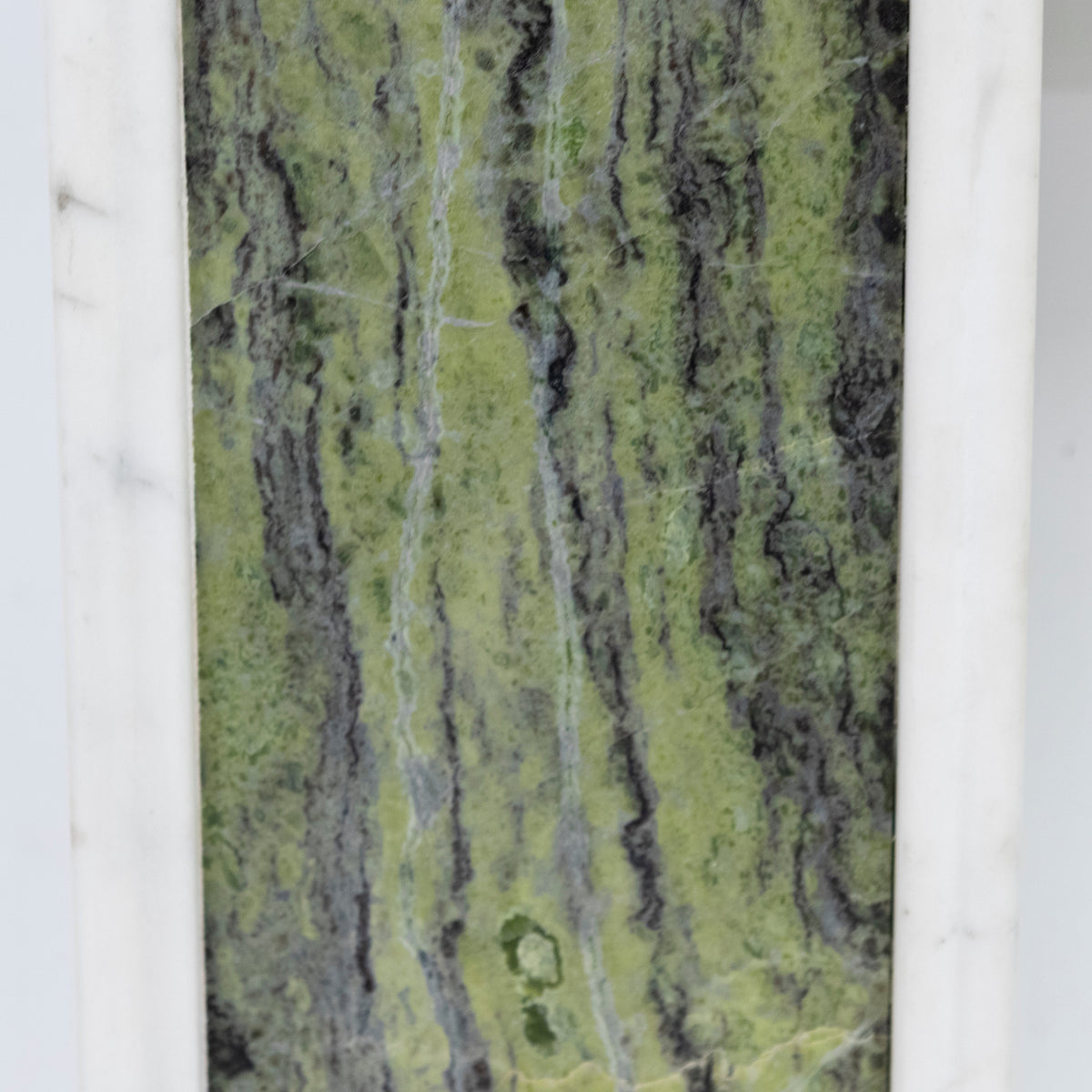Antique Regency Statuary &amp; Verde Marble Fireplace Surround | The Architectural Forum