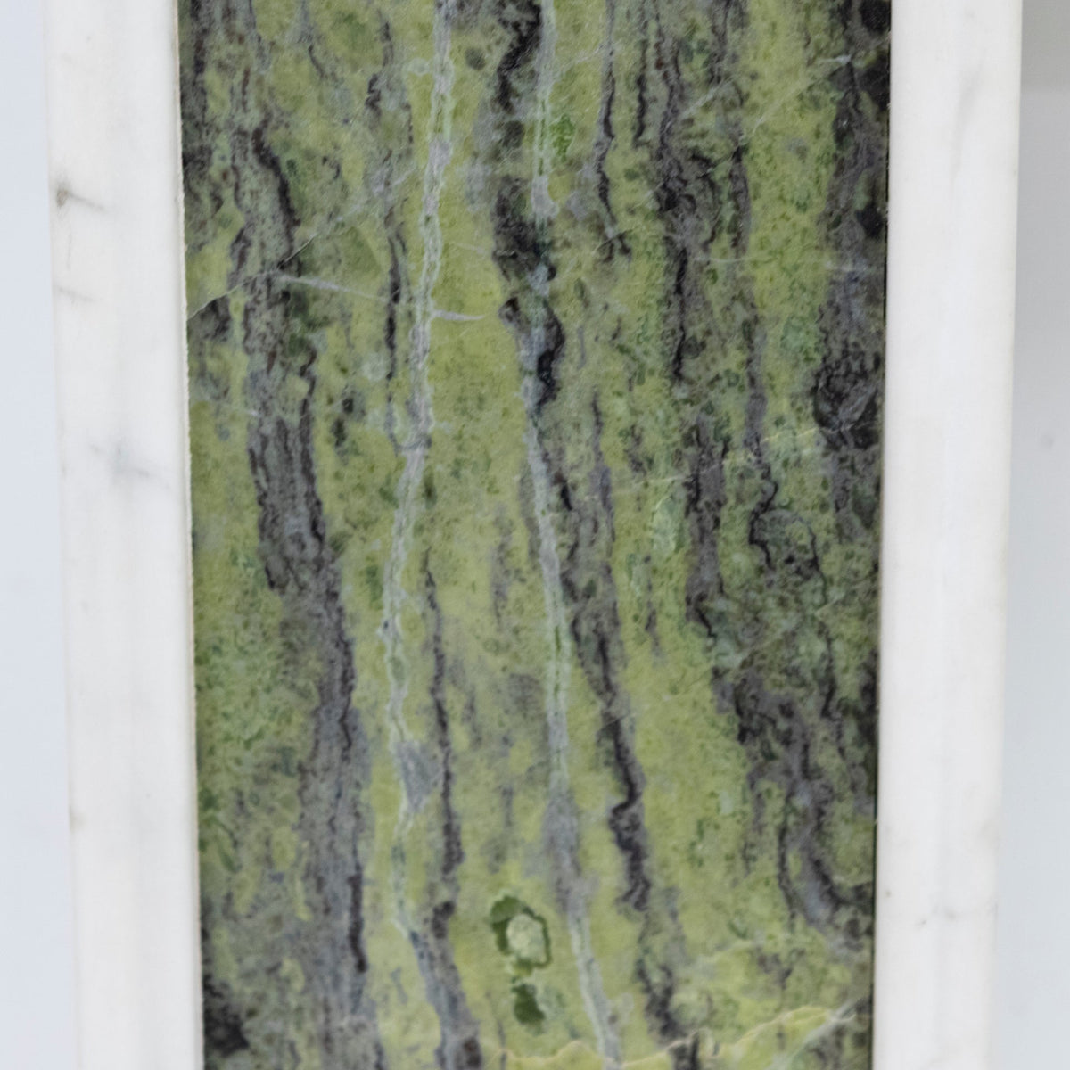 Antique Regency Statuary &amp; Verde Marble Fireplace Surround | The Architectural Forum