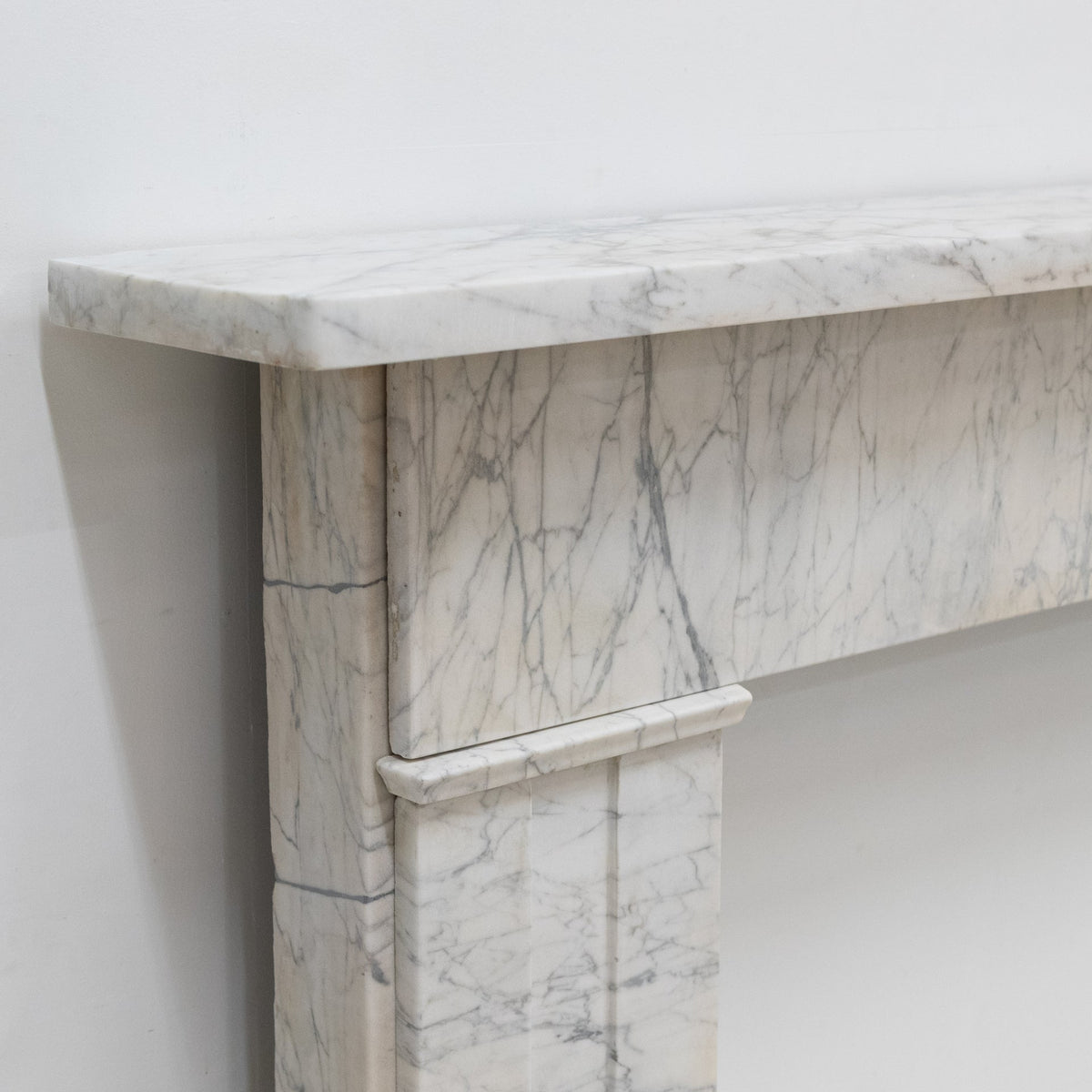 Antique Carrara Marble Late Georgian Fireplace Surround | The Architectural Forum