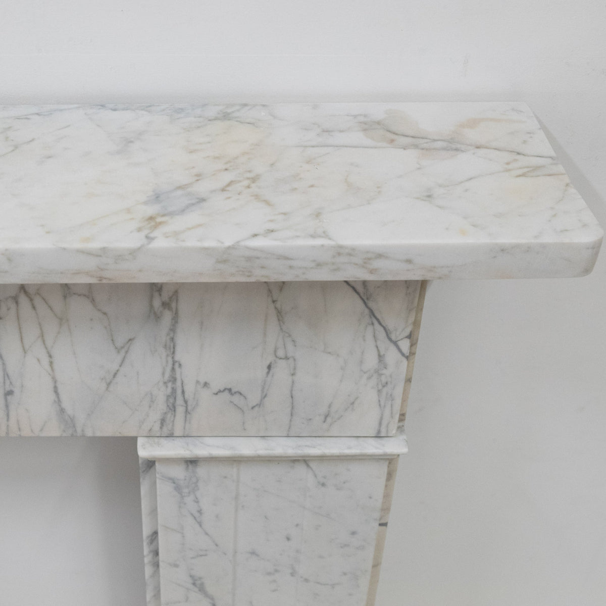 Antique Carrara Marble Late Georgian Fireplace Surround | The Architectural Forum