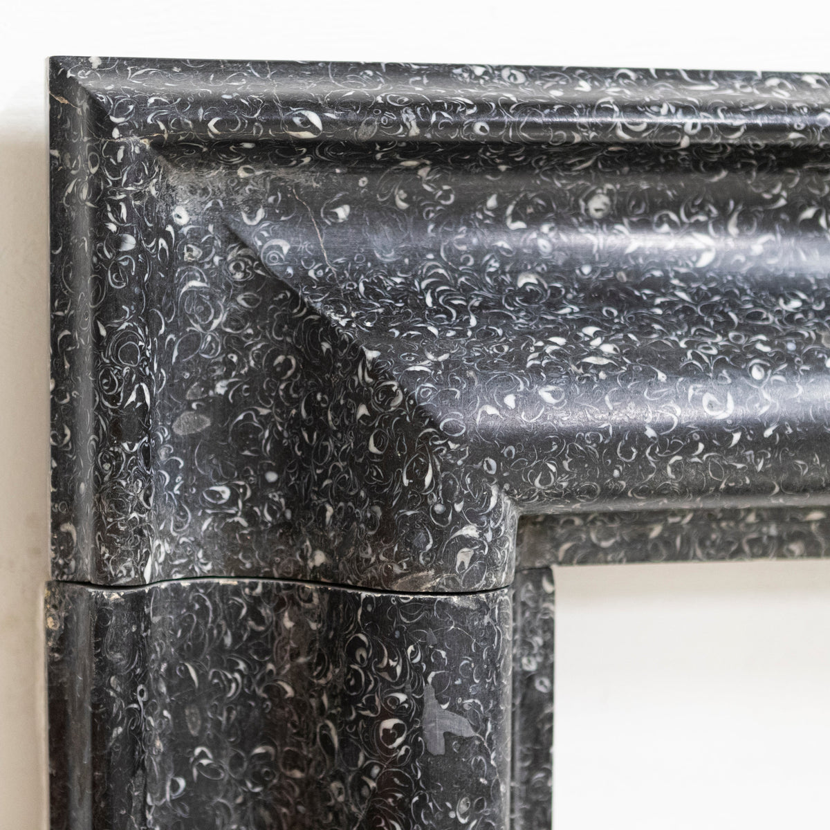 Splendid Antique 18th Century Kilkenny Marble Bolection Fireplace Surround | The Architectural Forum