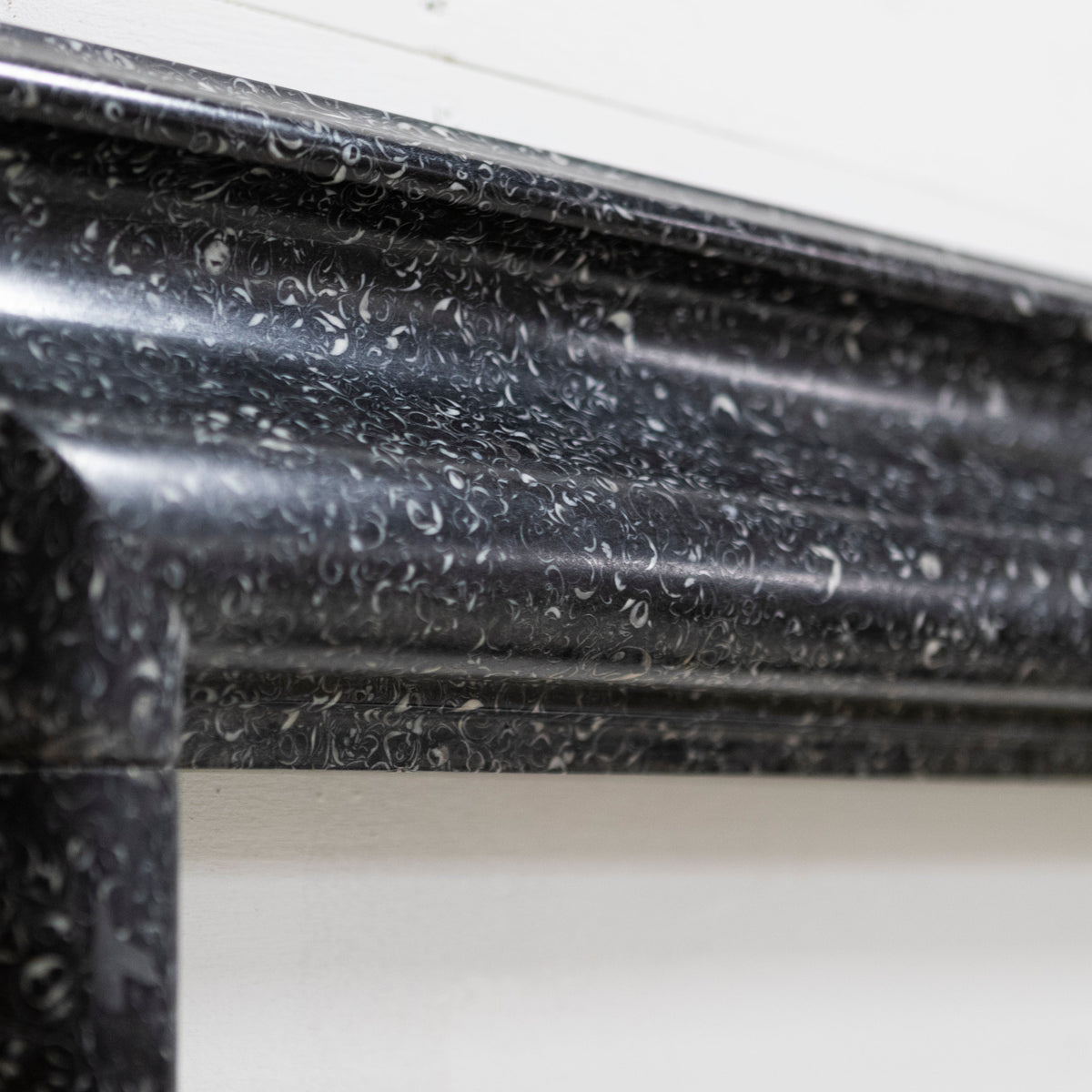 Splendid Antique 18th Century Kilkenny Marble Bolection Fireplace Surround | The Architectural Forum