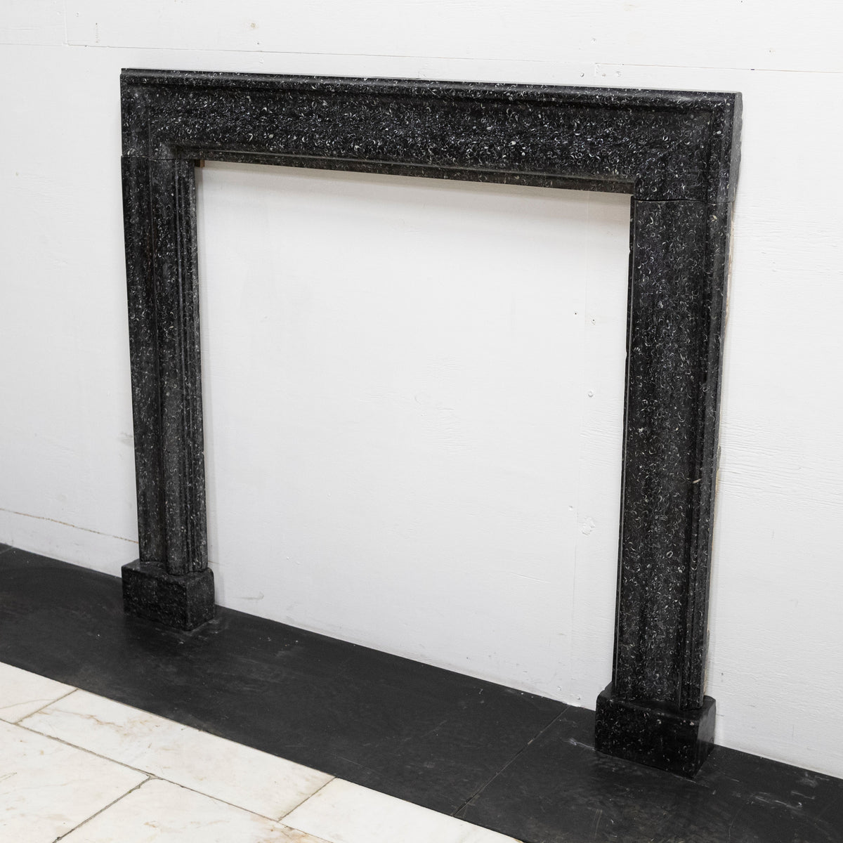 Splendid Antique 18th Century Kilkenny Marble Bolection Fireplace Surround | The Architectural Forum