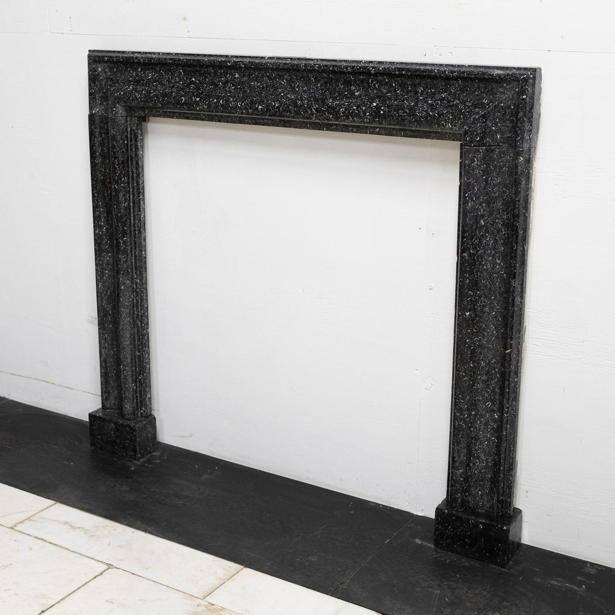 Splendid Antique 18th Century Kilkenny Marble Bolection Fireplace Surround | The Architectural Forum