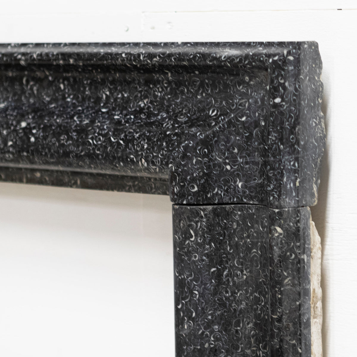 Splendid Antique 18th Century Kilkenny Marble Bolection Fireplace Surround | The Architectural Forum