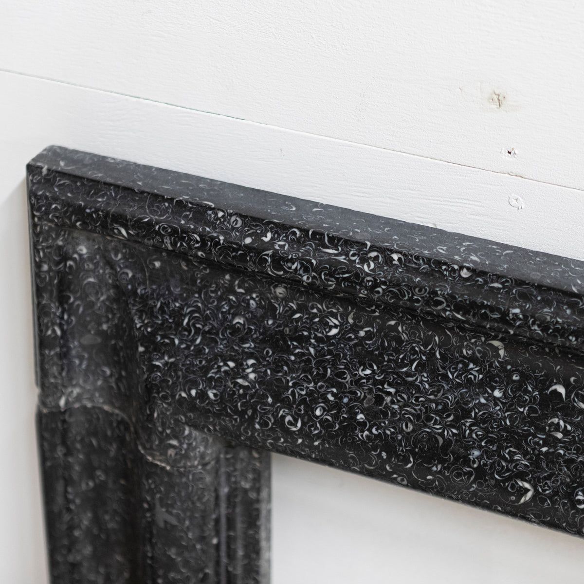 Splendid Antique 18th Century Kilkenny Marble Bolection Fireplace Surround | The Architectural Forum