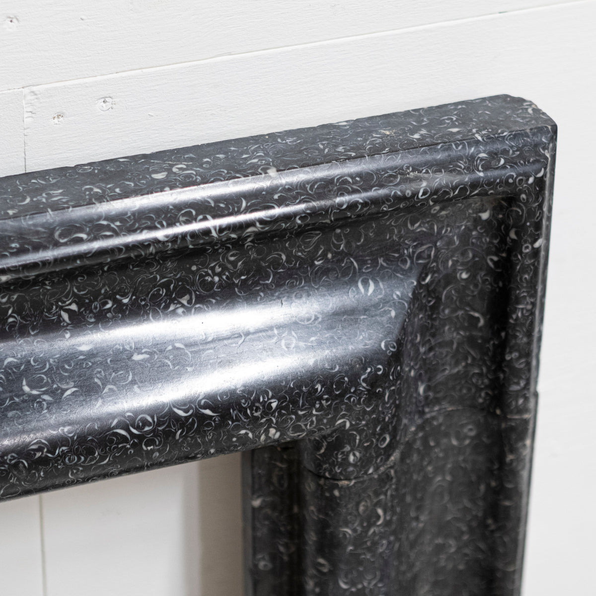 Splendid Antique 18th Century Kilkenny Marble Bolection Fireplace Surround | The Architectural Forum