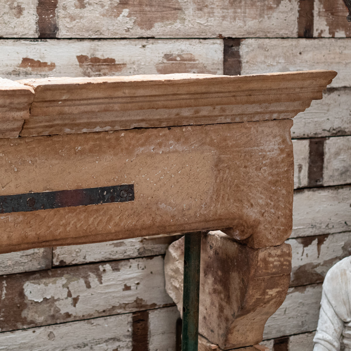 Impressive Antique 18th Century English Stone Chimneypiece | The Architectural Forum