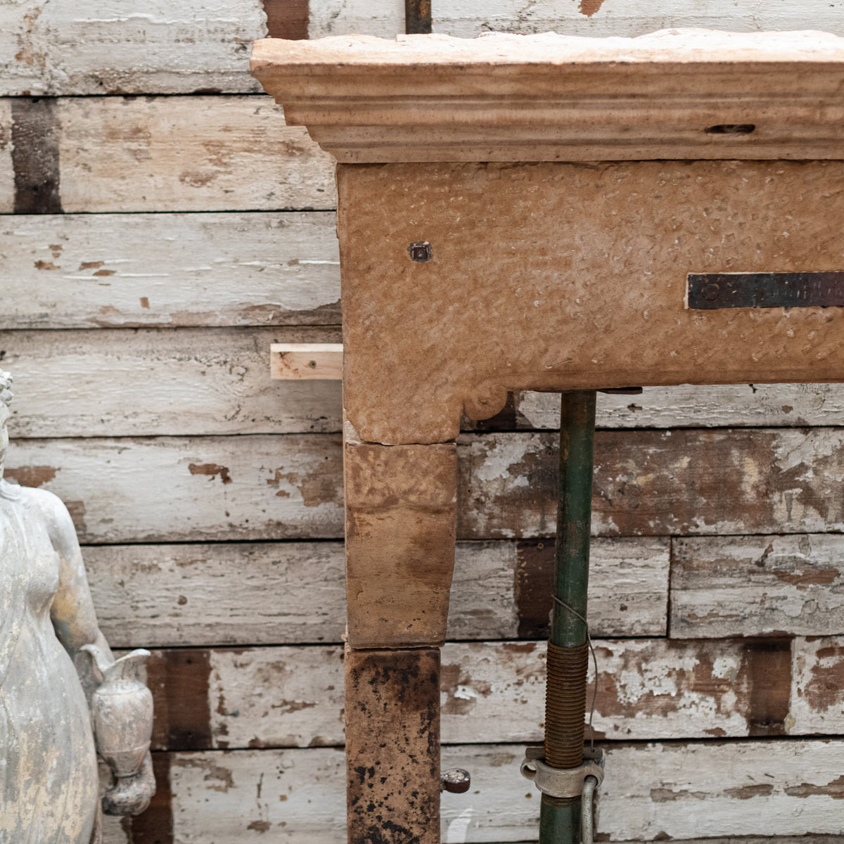 Impressive Antique 18th Century English Stone Chimneypiece | The Architectural Forum