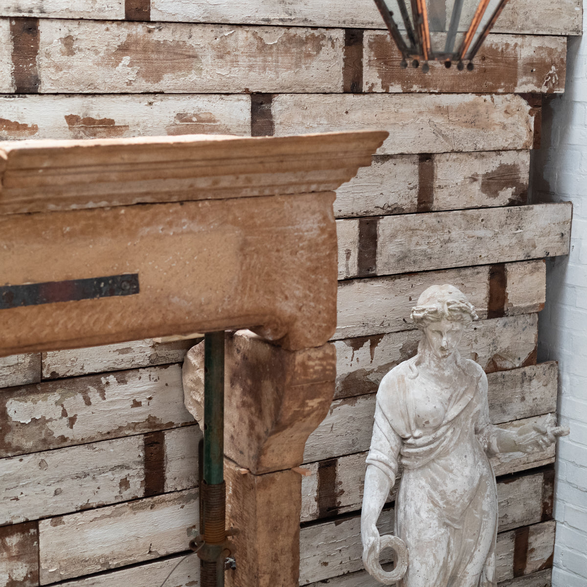 Impressive Antique 18th Century English Stone Chimneypiece | The Architectural Forum