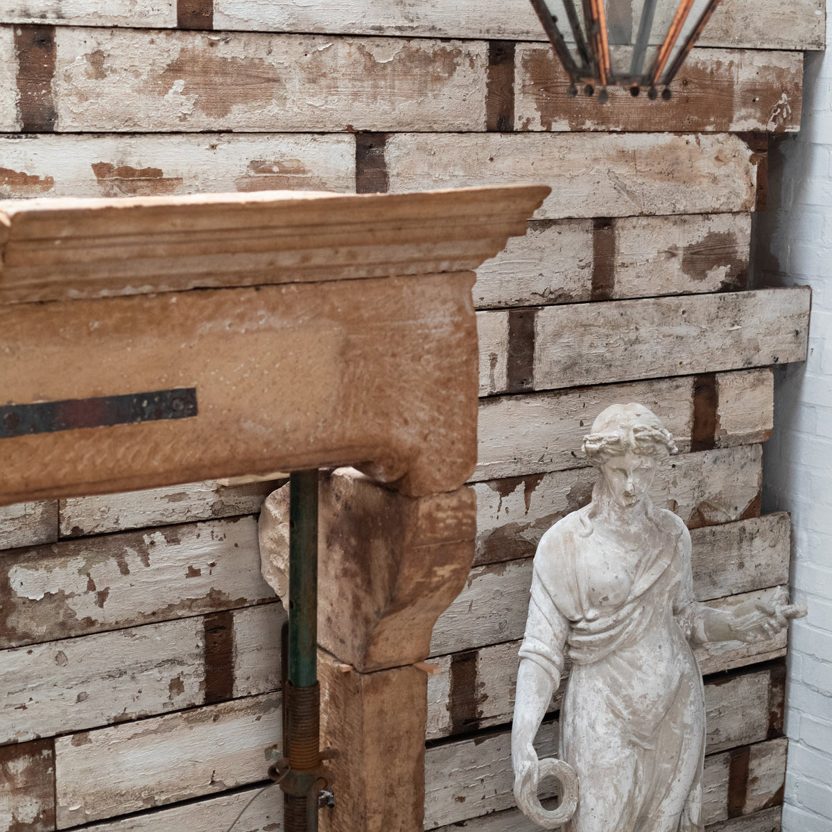 Impressive Antique 18th Century English Stone Chimneypiece | The Architectural Forum