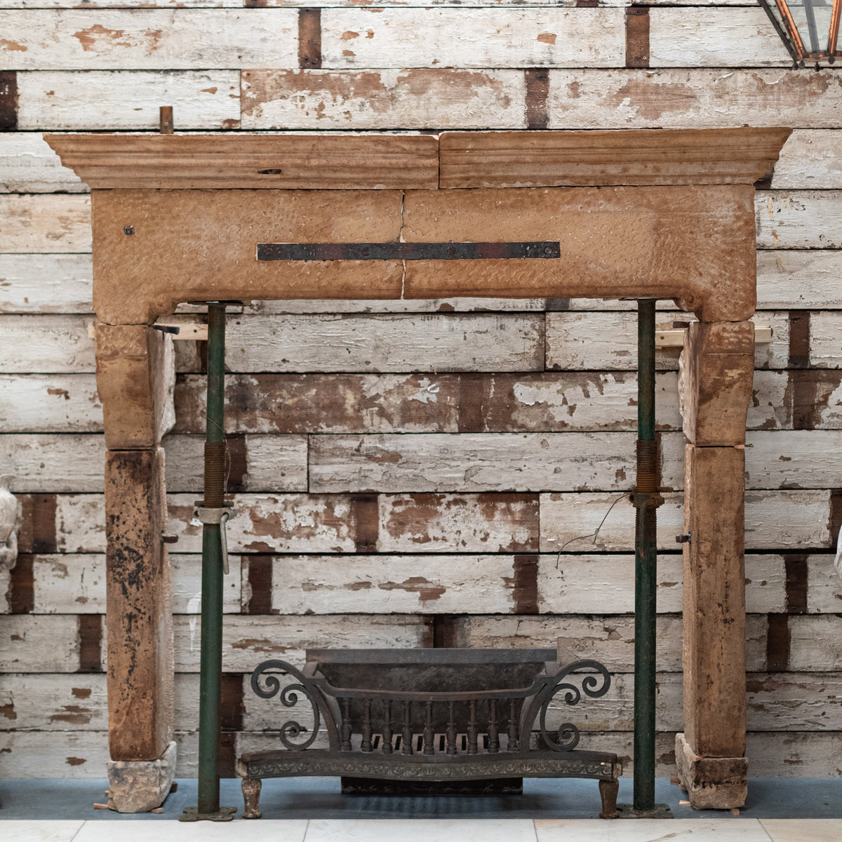 Impressive Antique 18th Century English Stone Chimneypiece | The Architectural Forum