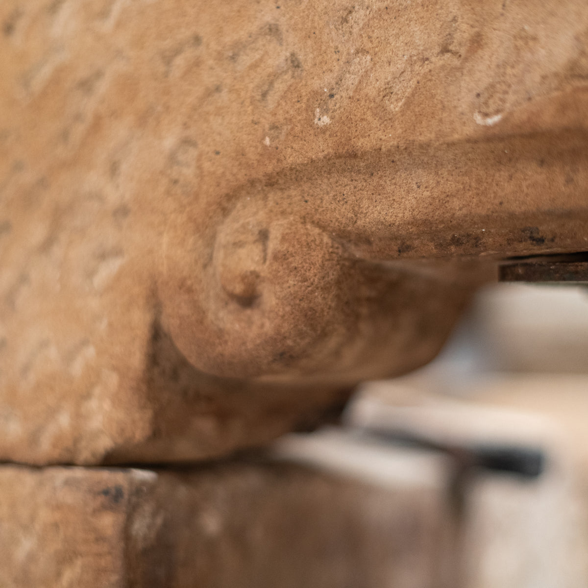 Impressive Antique 18th Century English Stone Chimneypiece | The Architectural Forum