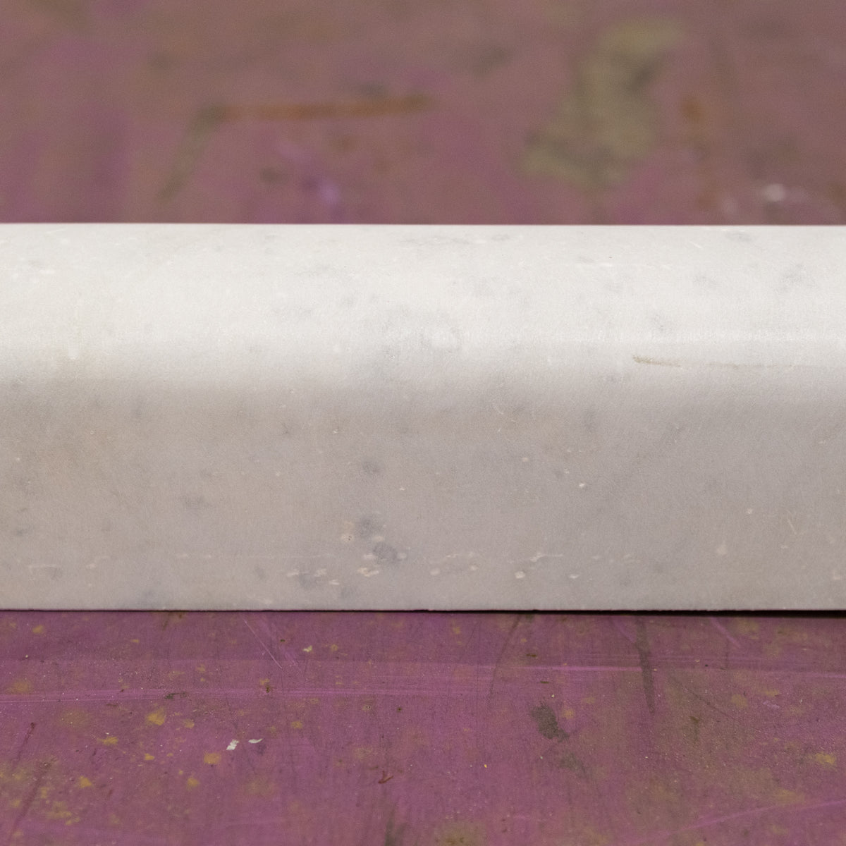 Antique Carrara Marble Fender |  Fireplace Curb Fender | The Architectural Forum